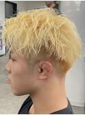 スパイキーショート/ジェットモヒカン/ショートバング/men's