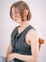 ベンジー 松本中町通り店(benji)&nbsp;大人気フェイスレイヤーボブ　20代30代40代