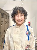 ショートパーマ/ウェーブパーマ/外国人風パーマ