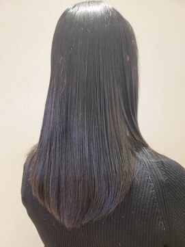 松本平太郎美容室 国立店 ロングストレート×酸性ストレート×ヘアマニキュア