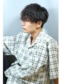 柔らかいツイストスパイラルパーマ