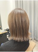 切りっぱなしボブ