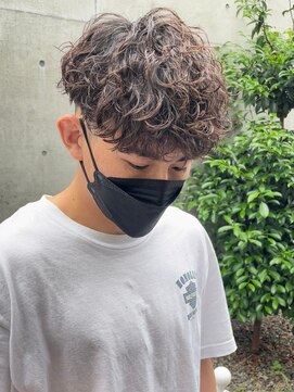 ラヴィズムバイフィフス 大宮店(LUVISM by fifth) 大宮波巻きスパイラルパーマツイストパーマメンズマッシュウルフ