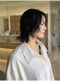 パーマ/ウェーブ/レイヤー/ミディアム【井戸】