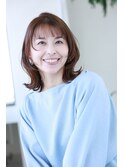 外ハネミディ