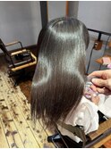 美髪ストレート♯静岡市♯髪質改善♯縮毛♯美髪矯正