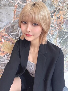 モナバイルーブル(MONA by Louvre) 【MONA】切りっぱなしボブ/ボブ/カット