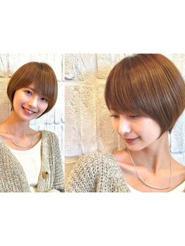 切るだけじゃない360°キレイに魅せるショートヘア・・・＊あなただけの美シルエットを体感してください。
