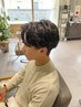 【期間限定】メンズカット+メンズナチュラルパーマ+眉毛カット￥9900円