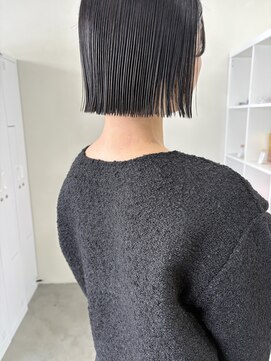 キートス 高知店(kiitos) ★ 切りっぱなしボブ/ミニボブ／タッセルボブ/ぱっつん前髪