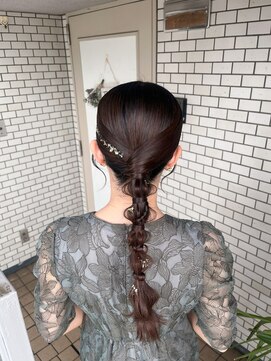 フェリーチェ(Felice) タイト　編みおろし　参列ヘア