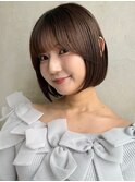 AFLOAT RUVUA【伊藤 潤】ミニボブ/前髪カット/くびれヘア