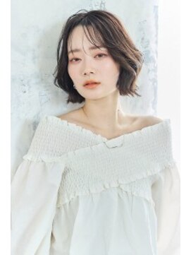 アエル キセラ川西(aeru) 愛されふんわり透明感ボブ／能勢電鉄絹延橋