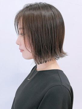 メゾンイデアル(maison Ideal) ボブ/ミニボブ/切りっぱなしボブ/外ハネ/外ハネボブ/前下がり