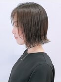 ボブ/ミニボブ/切りっぱなしボブ/外ハネ/外ハネボブ/前下がり