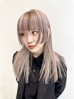 マニア(mania.)&nbsp;ピンクミルクティーローライトハイライトベージュアンブレラ