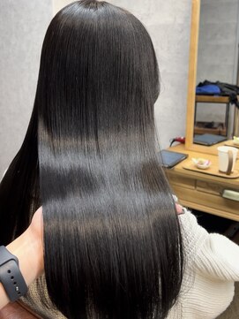 ナチュラル グロー 仙台駅前店(Natural grow) 縮毛矯正/赤み消しグレーカラー