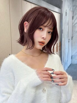 ロンドロゼ 池袋(Lond rose) くびれボブ×ボルドー