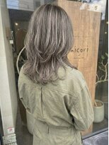 ニコリヘアワークス(nicori hair works)&nbsp;セミロング×レイヤー2