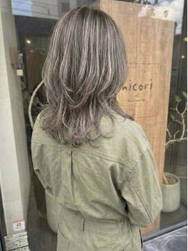 ニコリヘアワークス(nicori hair works) セミロング×レイヤー2