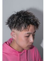 フレンズ(Friends)&nbsp;長崎佐世保メンズパーマ　短髪ツイストパーマ