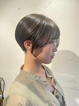 エミュー 結城店(emu)の写真/乾かすだけで決まる＊小顔効果を意識した大人の上品シルエット☆似合わせカット￥4000！何回でも利用◎