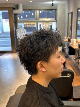 ザ クラン バイ ヘッドライト 仙台長町店(THE CLAN by HEADLIGHT) 【短髪必見】スパイキーショート×ソフトツイスト
