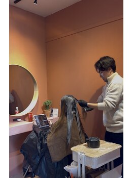 マーシュ 宇都宮(marsh)の写真/「美容室って緊張する」そんなお客様多数ご来店。ここなら落ち着いて過ごせるのお声いただいてます