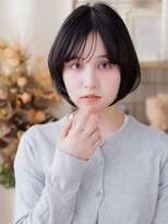 カバーヘアアンドスパ ブリス 浦和(COVER HAIR&SPA bliss)&nbsp;顔周りカットダークグレージュブリーチなしボブレイヤー30代a