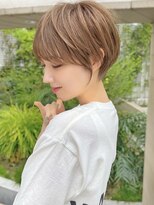 アフロート トウキョウ(AFLOAT TOKYO)&nbsp;マッシュショートボブ30代40代小顔銀座面長丸顔クールショート