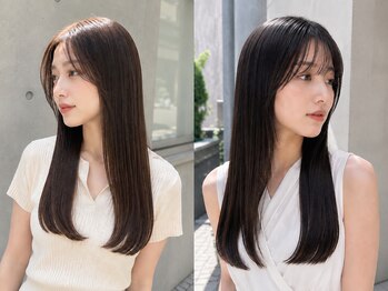 トリニティ(trinity)の写真/「ストレートなのに、まるでトリートメント。」髪に潤いを与える“オイルストレート”という選択を。