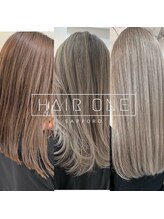 『HAIR Oneのスタリスト紹介』と『HAIR Oneのこだわり』