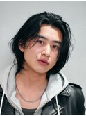 武蔵小杉メンズパーマニュアンスパーマミディアムレイヤーボブ