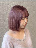 【ブリーチ特化】カラー残留×ブリーチ×ピンクラベンダー