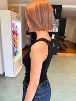 モノクロ(MONOCHRO)&nbsp;ハイトーンカラー/切りっぱなしボブ/20代/30代/大人女性