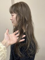 パークレーン アイス イヴェン(park lane ICI yeven)&nbsp;ブリーチなし秋カラー赤みなしグレージュベージュハッシュカット