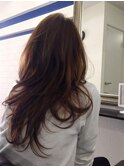 ロングレイヤースタイル