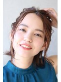【西葛西&-HAIR】ボブでも可愛いハーフアップ