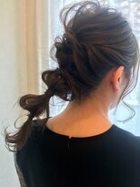 セシル ヘアー(Cecil hair)&nbsp;あみおろしアレンジ×パーティー