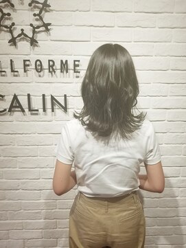 ヘア スパ ビューティー エールフォルム(HAIR SPA BEAUTY YELLFORME) エドル 透明感アッシュ