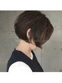 【横浜美容室ネイミーズ】耳かけナチュラルミニボブ