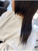 セミロングエクステでエモめウルフカット♪