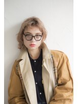 ミエルヘアーエスト 新宿店(mielhair est)&nbsp;外ハネハイトーンミニボブ