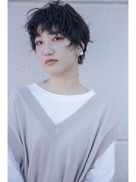 ジュノ イオン鹿児島店(Juno) マッシュベースのカジュアルしょーとへあ