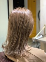 エイト 上野店(EIGHT ueno)&nbsp;【EIGHT上野】中田　ハイライトたっぷり×ミルクティーベージュ