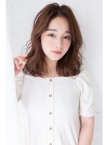 ラフィス ヘアーピュール 梅田茶屋町店(La fith hair pur)  【La fith】 ブラウンベージュ×ミディアム