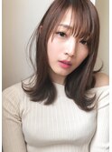 THOiRY【女性らしい柔らかヘア】似合わせ小顔艶髪ゆる巻きロング