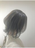 【春の軽やかウルフボブ】