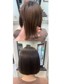 【縮毛矯正×まとまるbob】