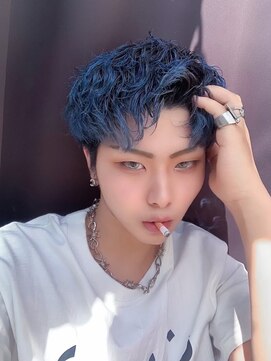 シン(syn) ショートパーマ